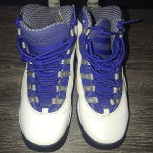 Retro Royal Blue Jordan 10's